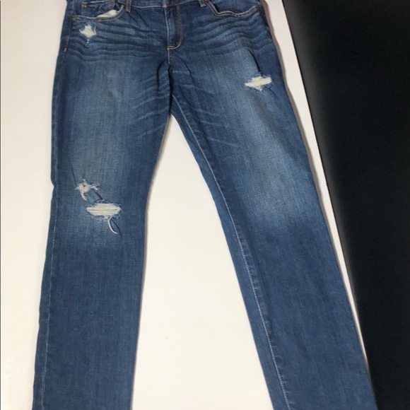 Abercrombie & Fitch distressed straight leg jeans - Picture 6 of 13